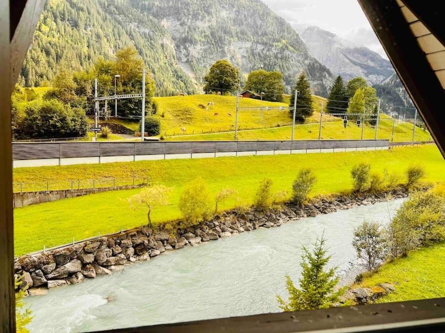 Waterfall View Kandersteg Zewnętrze zdjęcie