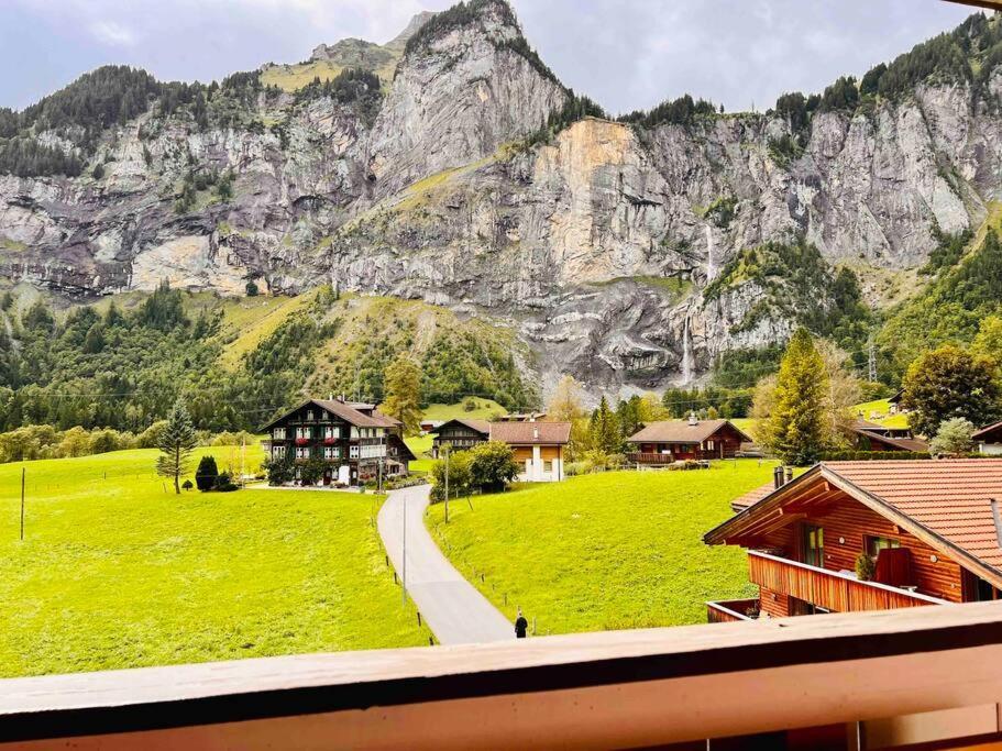 Waterfall View Kandersteg Zewnętrze zdjęcie