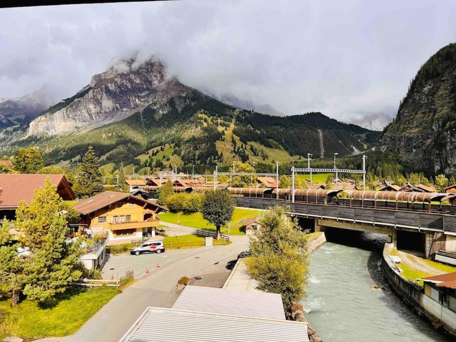 Waterfall View Kandersteg Zewnętrze zdjęcie